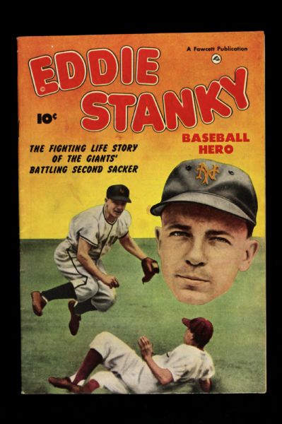 1951 Eddie Stanky New York Giants Comic Book