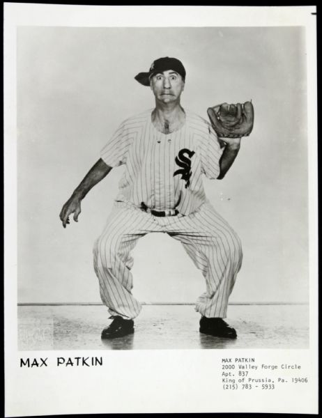 1960s Max Patkin Clow Prince of Baseball Chicago White Sox Original 8" x 10" Photo