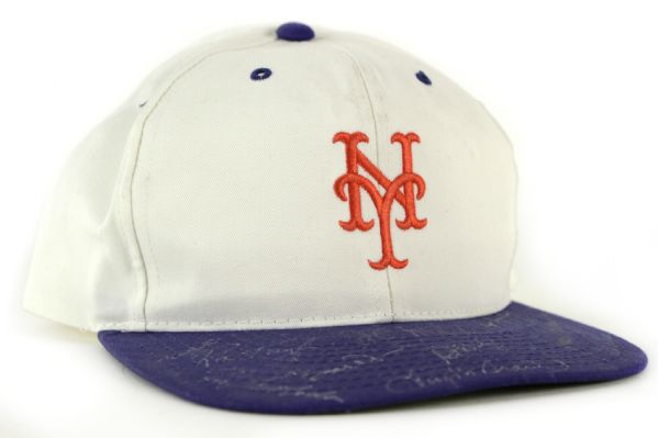 1969 New York Mets Signed Cap w/ 10 Signatures (JSA)