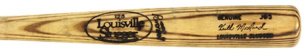 1985 Keith Moreland Chicago Cubs Louisville Slugger Professional Model Game Used Bat (MEARS LOA)