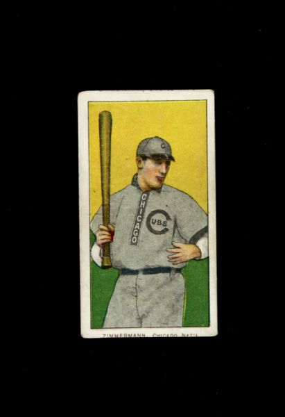 1909-11 Heinie Zimmerman Chicago Cubs T206 Piedmont Baseball Card