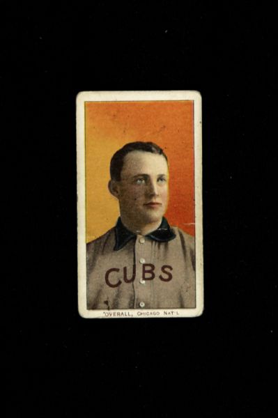 1909-11 Orval Overall Chicago Cubs T206 Piedmont Baseball Card