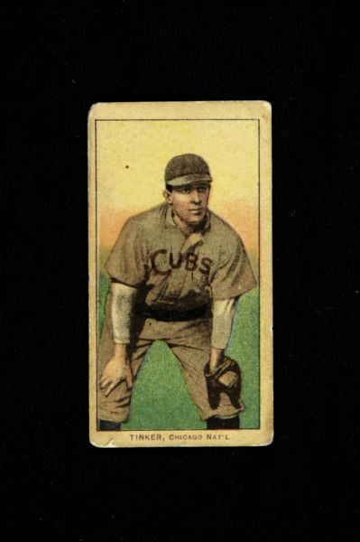 1909-11 Joe Tinker Chicago Cubs T206 Piedmont Baseball Card