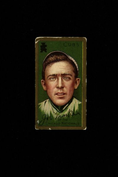 1911 Joe Tinker Chicago Cubs T205 Hassan Baseball Card (VG)
