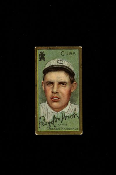 1911 Floyd Kroh Chicago Cubs T205 Polar Bear Baseball Card