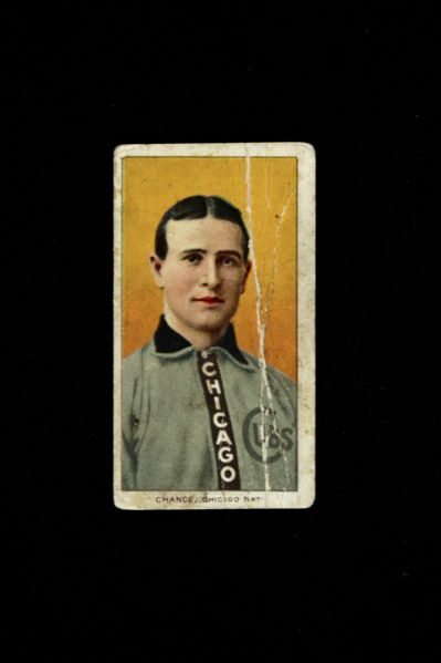 1909-11 Frank Chance Chicago Cubs T206 Polar Bear Baseball Card