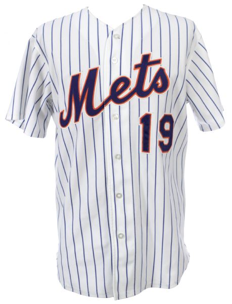 1995 Billy Spiers New York Mets Game Worn Home Jersey (MEARS LOA)