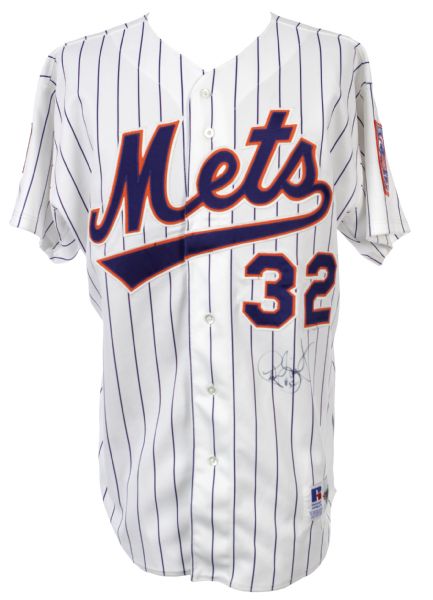 1994 Pete Smith New York Mets Signed Game Worn Home Jersey (MEARS LOA)