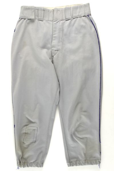 1973 Buzz Capra New York Mets Game Worn Road Pants w/ Extended Organizational Use (MEARS LOA)