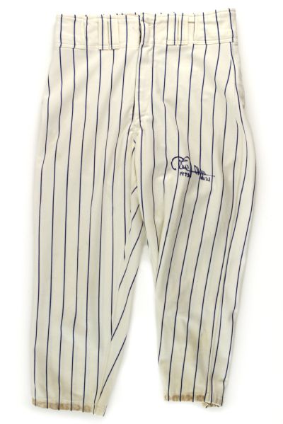 1973 Cleon Jones New York Mets Signed Game Worn Home Pants (MEARS LOA)