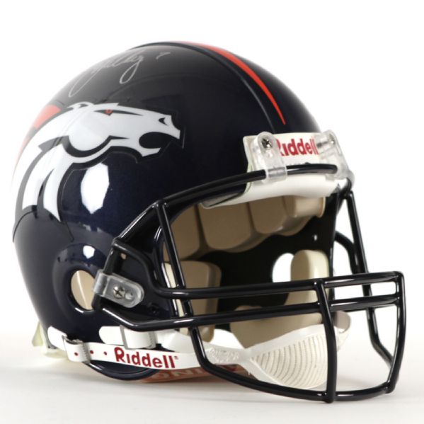 2007 John Elway Denver Broncos Signed Helmet (Denver Autographs COA)