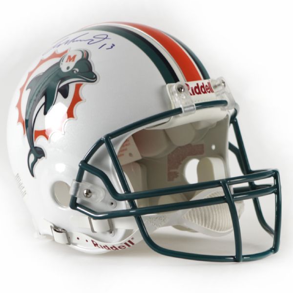1990s Dan Marino Miami Dolphins Signed Helmet (PSA/DNA)