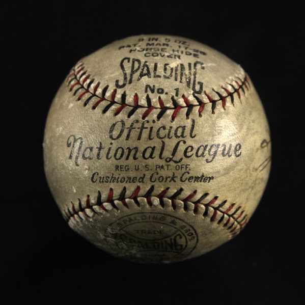 1911-33 Spalding Official National League Baseball