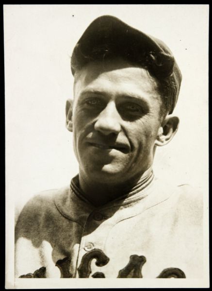 1929 Kiki Cuyler Chicago Cubs Original 5" x 7" Photo