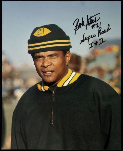1990s Bob Jeter Green Bay Packers Signed 8" x 10" Photo (JSA)