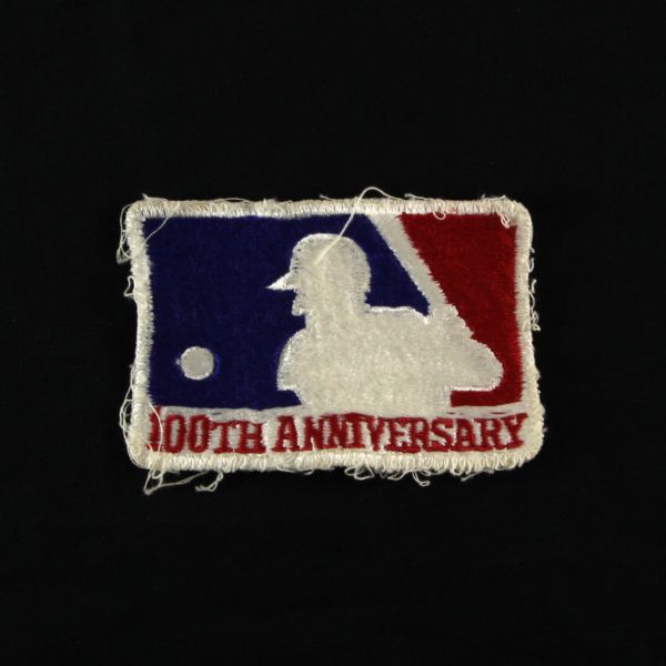 1969 MLB 100th Anniversary 2.25" x 3.5" Jersey Patch
