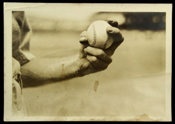 1930s Rube Walberg Philadelphia Athletics Boston Red Sox Original 5" x 7" Photo