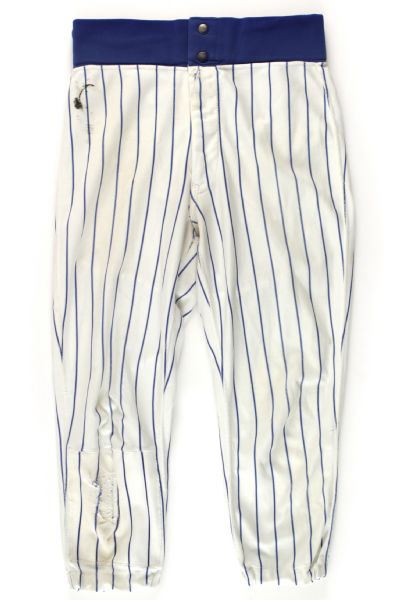 1980 Chicago Cubs Batboy Game Worn Home Pants w/ Extended Orginazational Use (MEARS LOA)