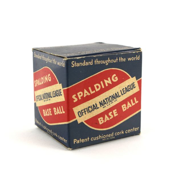 1939 Spalding Official National League Baseball Box