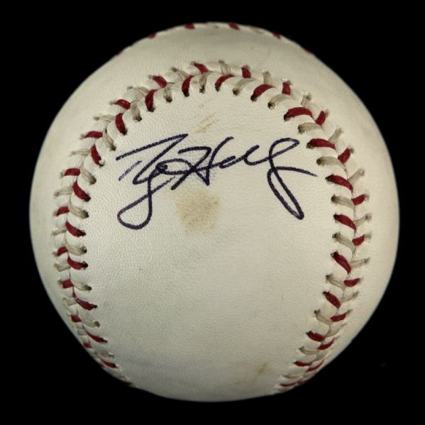 2011 Roy Halladay Philadelphia Phillies Single Signed OASG Selig Baseball (JSA)