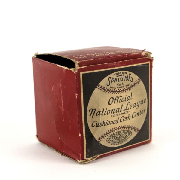1925-33 Spalding Official National League Baseball Box