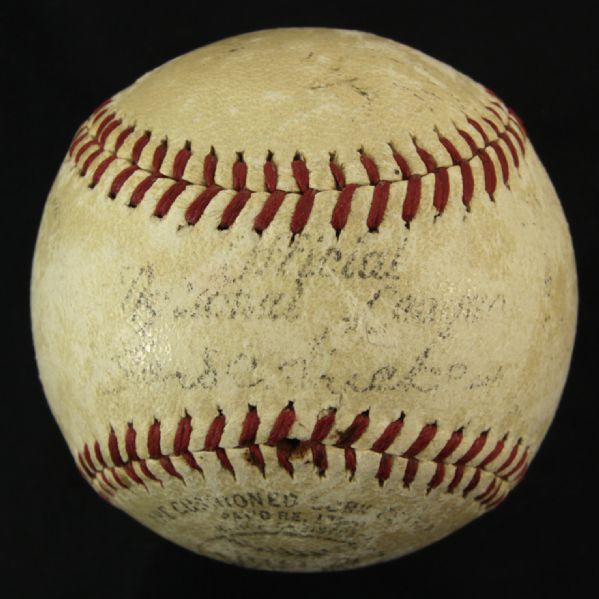 1934-51 Spalding Official National League Ford C. Frick Baseball