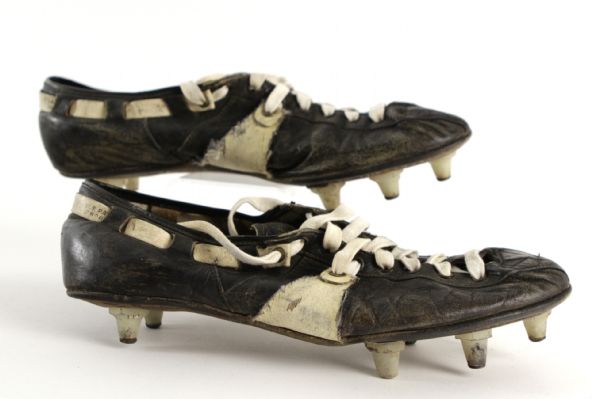 1960s Riddell Snug Fit Game Worn Football Cleats (MEARS LOA)