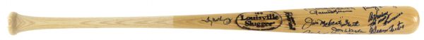 1980s Fantasy Camp Signed Louisville Slugger Bat w/ 13 Signatures Including Rollie Fingers, Brooks Robinson, Gaylord Perry & More (JSA)