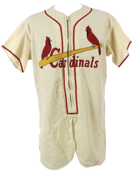 1955 St. Louis Cardinals Blank Flannel Jersey