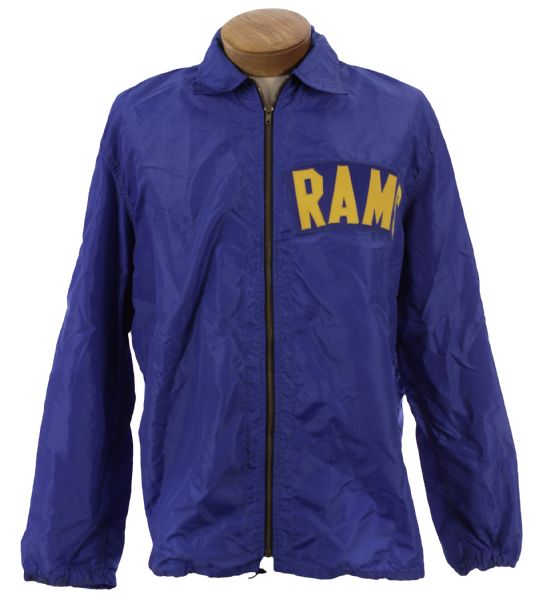 1970s Los Angeles Rams Game Worn Sideline Jacket (MEARS LOA)