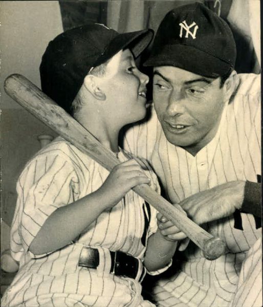 1945-64 Joe DiMaggion New York Yankees "John Rogers Collection Archives" Original Photos - Lot of 2