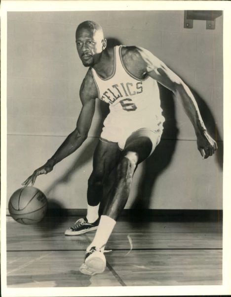 1960s-80s Bill Russell Boston Celtics "John Rogers Collection Archives" Original Photos - Lot of 22