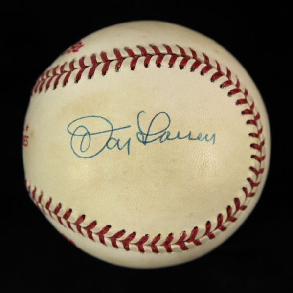 1994 Don Larsen Yogi Berra New York Yankees Signed Official World Series Baseball (JSA)