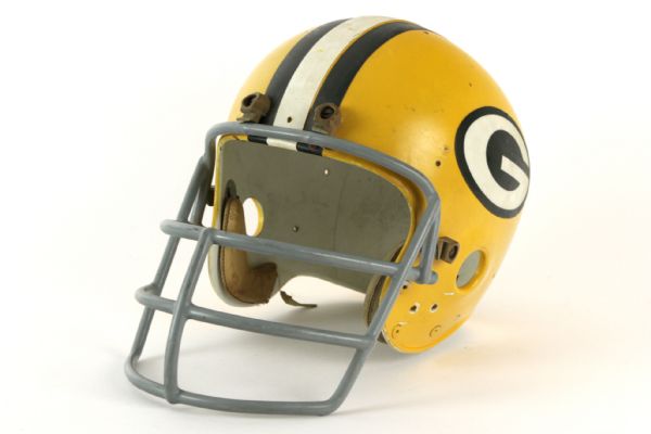 1972-75 Keith Wortman Green Bay Packers Game Worn Helmet (MEARS LOA) Keith Wortman Collection
