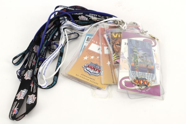 1990-2000s Press Credential & Pin Collection - Lot of  75+ (Keith Wortman Collection)
