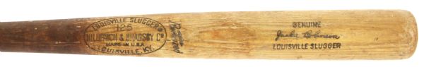 1968 Jackie Robinson Los Angeles Dodgers Post Carrer H&B Louisville Slugger Professional Model Bat (MEARS LOA)