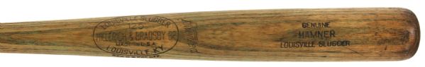 1950-59 Granny Hamner Philadelphia Phillies H&B Louisville Slugger Professional Model Game Used Bat (MEARS LOA)