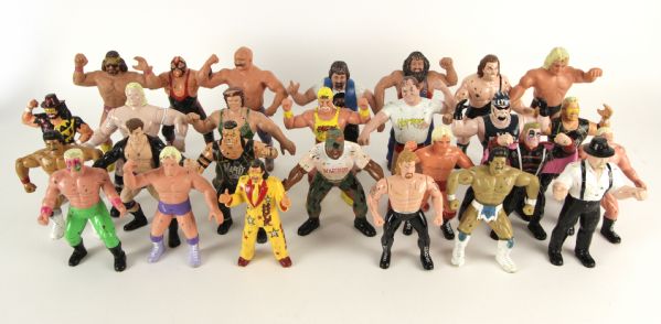 1980-90s Wrestling Action Figure Collection - Lot of 50+