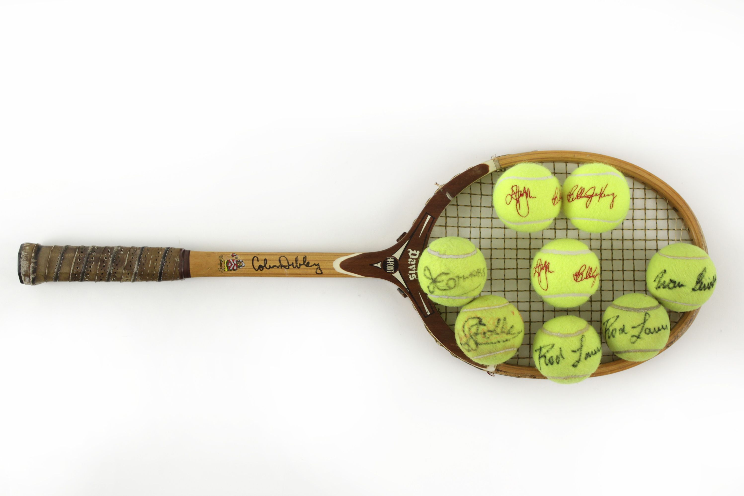Lot Detail - 1980's-2000's Tennis Memorabilia Collection w/ Signed Match Used Rackets ...2994 x 1996