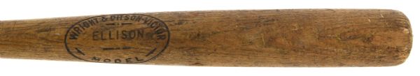 1916-20 Babe Ellison Wright & Ditson-Victor 34" Store Model Bat (Very Good Condition)