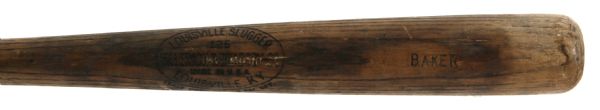 1921-30 Baker H&B Louisville Slugger Professional Model Game Used Bat (MEARS LOA)