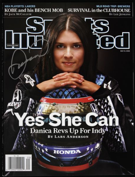 2008 Danica Patrick Signed Sports Illustrated Magazine (JSA)