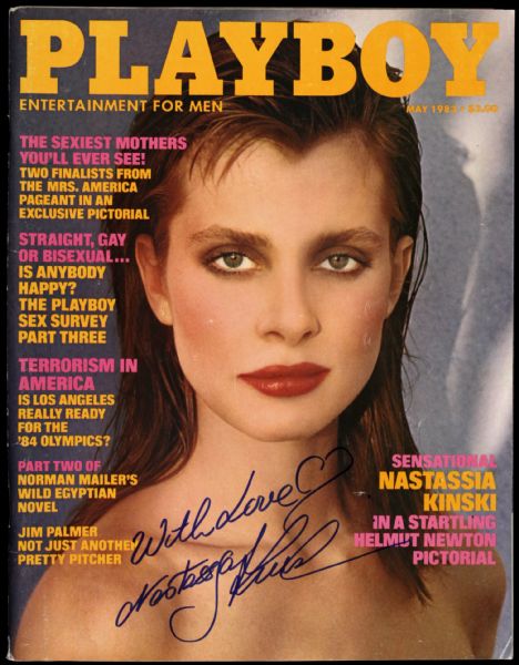 1983 Natassja Kinski Paris, Texas Signed Playboy Magazine (JSA)