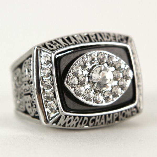 1976 George Anderson Oakland Raiders High Quality Replica Super Bowl XI Ring