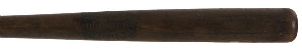 1917-21 Blank Barrel H&B Louisville Slugger Professional Model Game Used Bat (MEARS LOA)