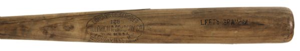 1937 Lefty Graham Americus Cardinals H&B Louisville Slugger Professional Model Game Used Bat (MEARS LOA) Sidewritten "5-11-37"