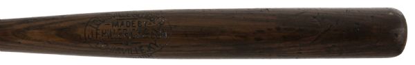 1897-1911 Blank Barrell J.F. Hillerich & Son Louisville Slugger Professional Model Bat (MEARS LOA)