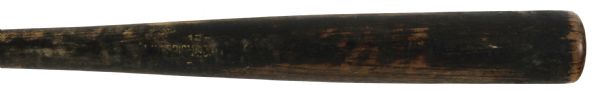 1917-21 Fisher H&B Louisville Slugger Professional Model Sidewritten Game Used Bat (MEARS LOA)