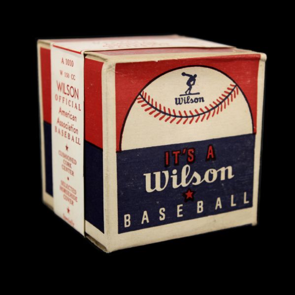 1949-53 Wilson Official American Association Bruce Dudley Baseball Mint in Box