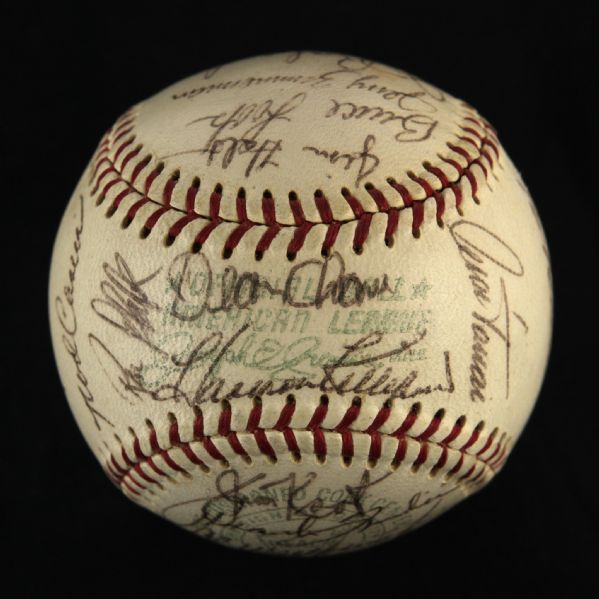 1968 Minnesota Twins Team Signed OAL Cronin Baseball w/ 27 Signatures Including Harmon Killebrew, Rod Carew, Early Wynn & More (JSA)